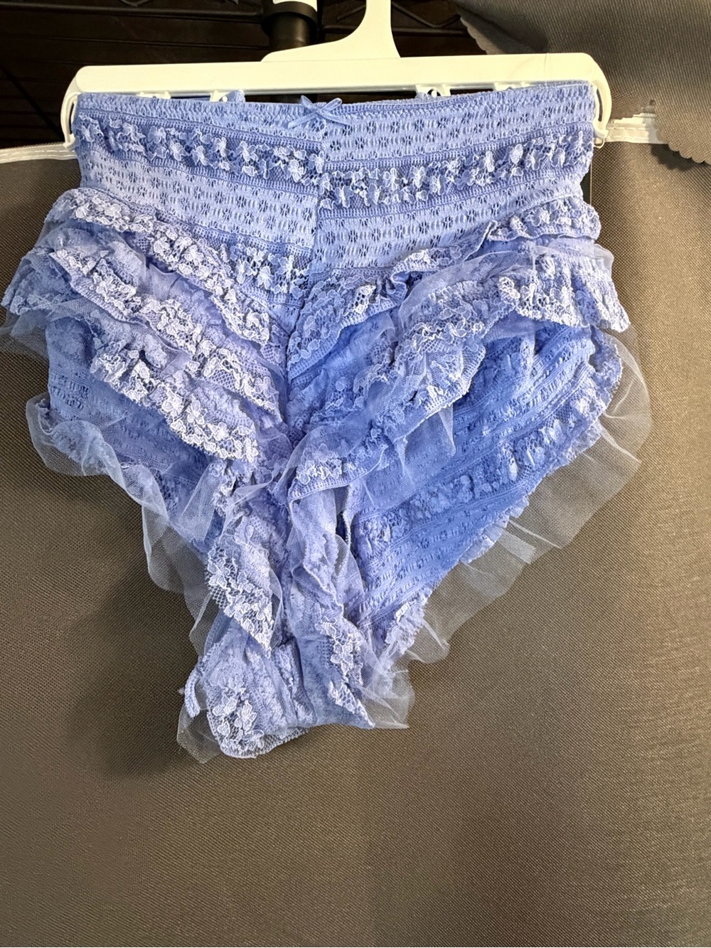 wild fable Periwinkle Lace Ruffle Intimates